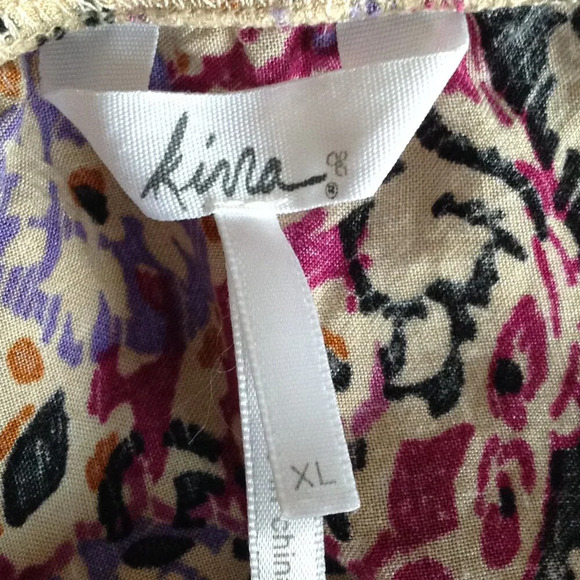 Kina Women's Long Maxi Dress Strapless Halter Neck Summer Size XL Vacation - Picture 6 of 7